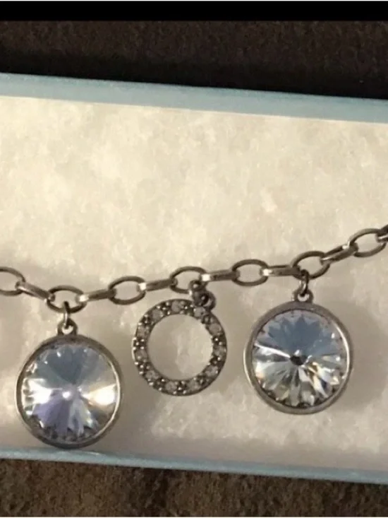 Touchstone Crystal by Swarovski Necklace-NWOT - Picture 3 of 4